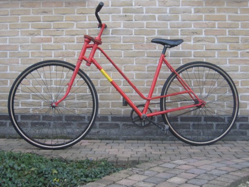 gekke fiets, type averechtsstuur